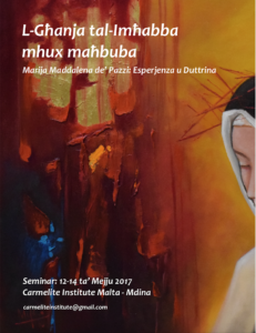 L-Għanja tal-Imħabba mhux Maħbuba: Seminar (12-14 ta’ Mejju)