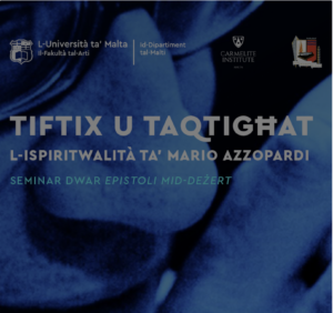 Seminar: L-Ispiritwalità ta’ Mario Azzopardi