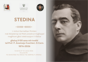 150 Sena mit-Twelid tal-Prof. P. Anastasju Cuschieri, Karmelitan